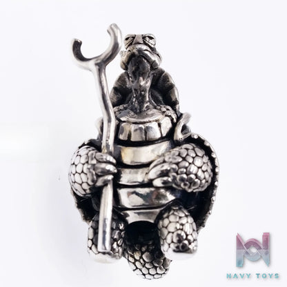 Raven Studio (silver jewelry) – Original Exclusive Master Oogway Triple Hole Pendant Original