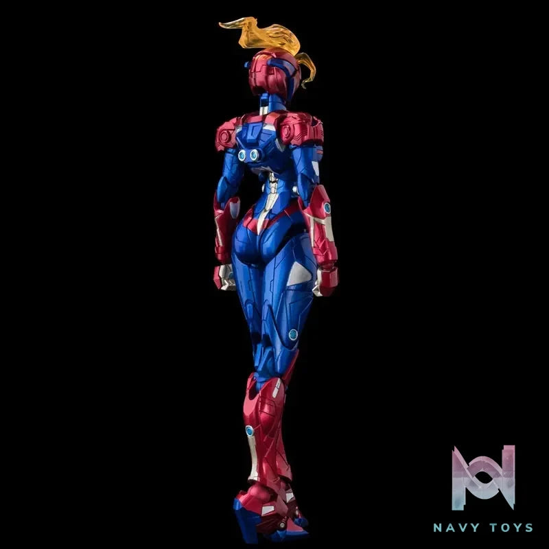 Sentinel – Fighting Armor Captain Marvel Action Figure (Licensed)