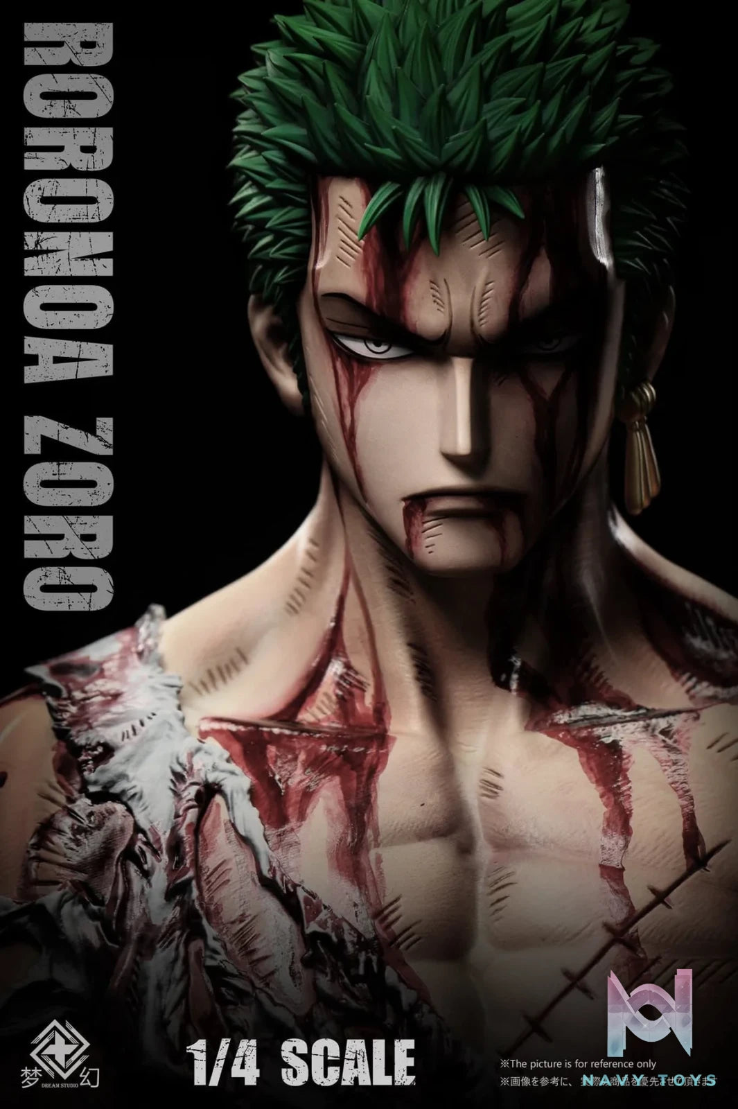 Zoro Blood resin statue dream studio anime figure