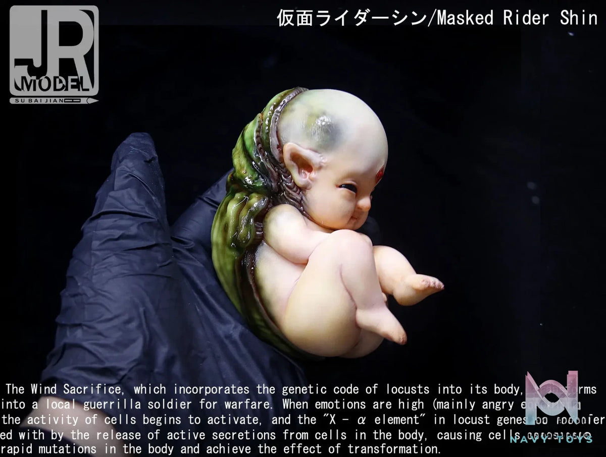 JRMODEL Studio – Kamen Rider Real Head Sculpture Fridge Magnet Series