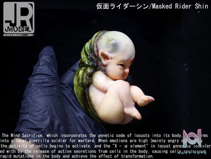 JRMODEL Studio – Kamen Rider Real Head Sculpture Fridge Magnet Series