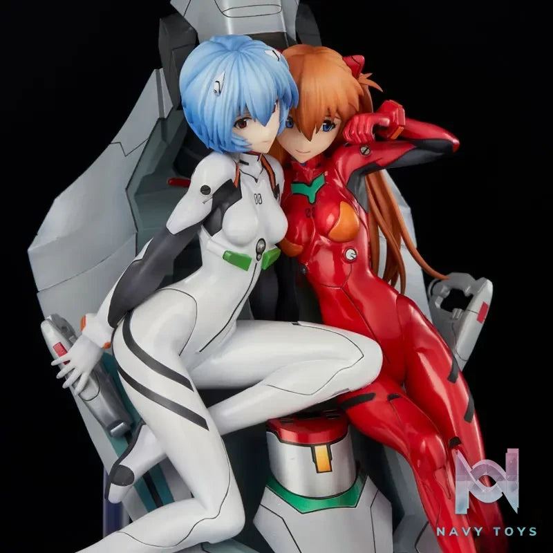 Union Creative – Neon Genesis Evangelion Rei X Asuka – twinmore Object – Complete Figures (Licensed)