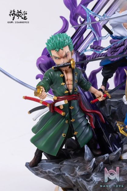 M.H.T Studio – One Piece Naruto Dragon Ball Zoro & Sasuke & Vegeta
