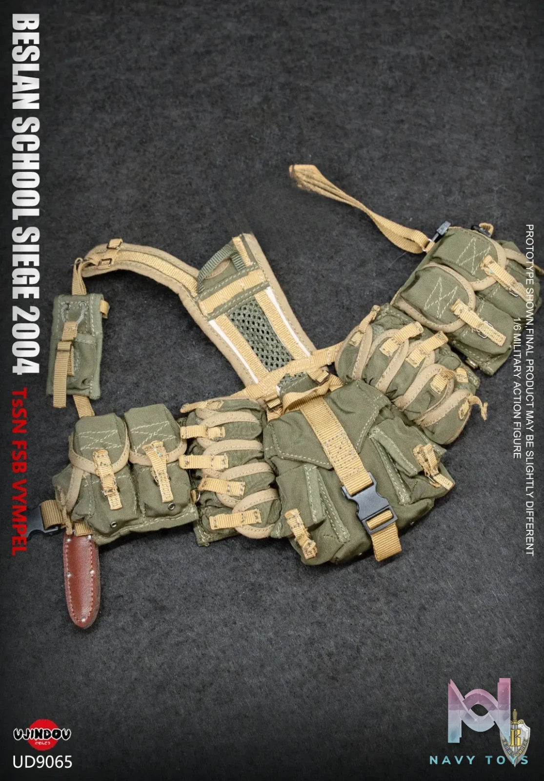 UJINDOU – 1/6 FSB VYMPEL – BESLAN SCHOOL SIEGE 2004 Action Figure UD9065 (Licensed)
