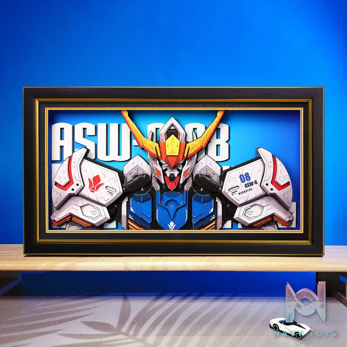 Yu Zhi Jiang Studio – Gundam Barbatos 3D Decorative Painting Gundam