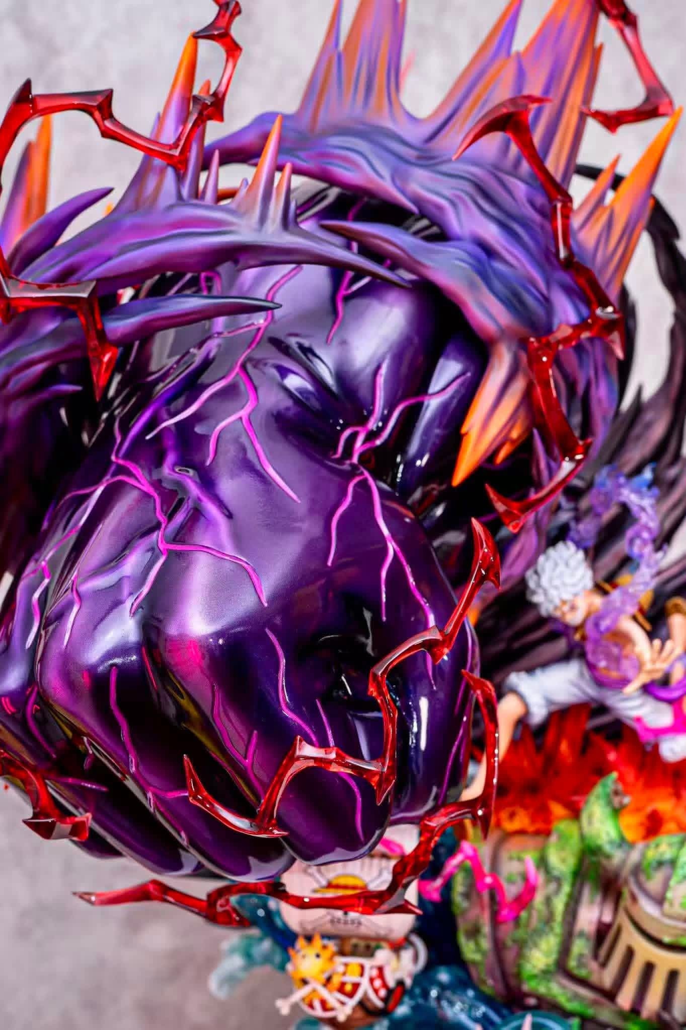 Luffy Nika resin statue Seven studio anime figure