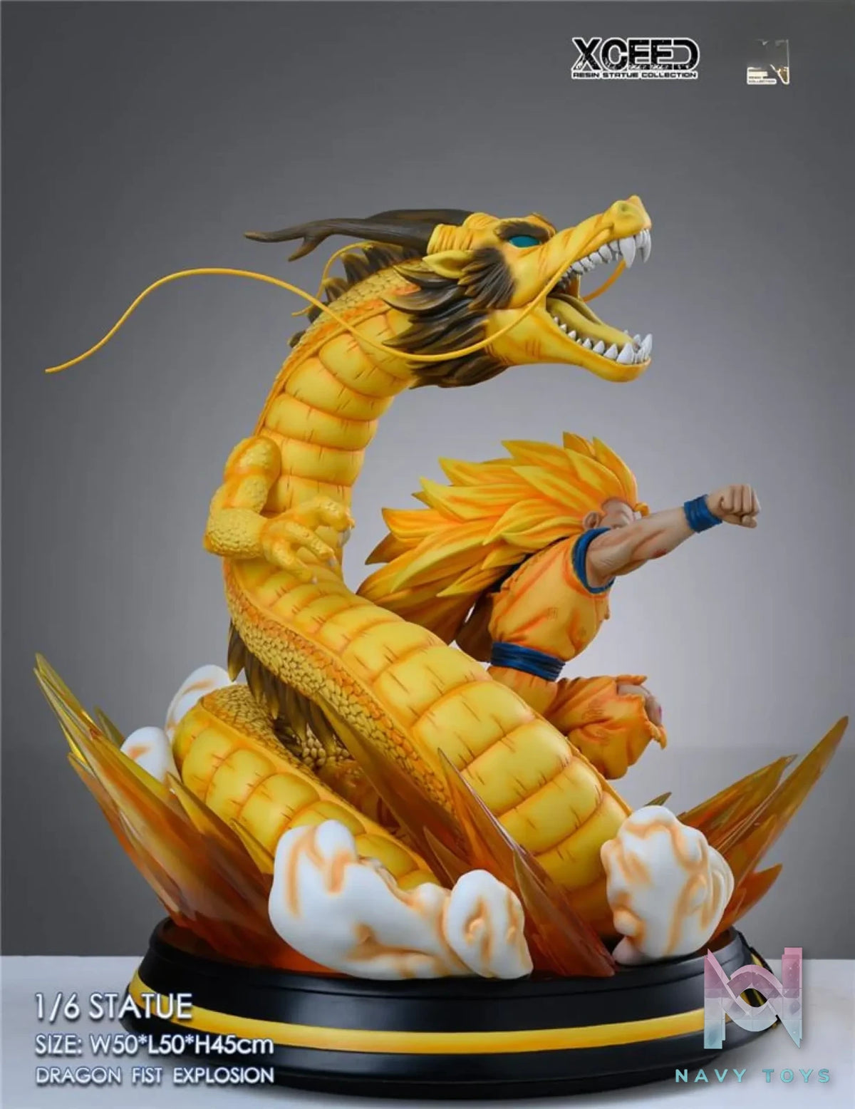 XCEED X MRC Studio – Dragon Ball Goku Dragon Fist Explosion