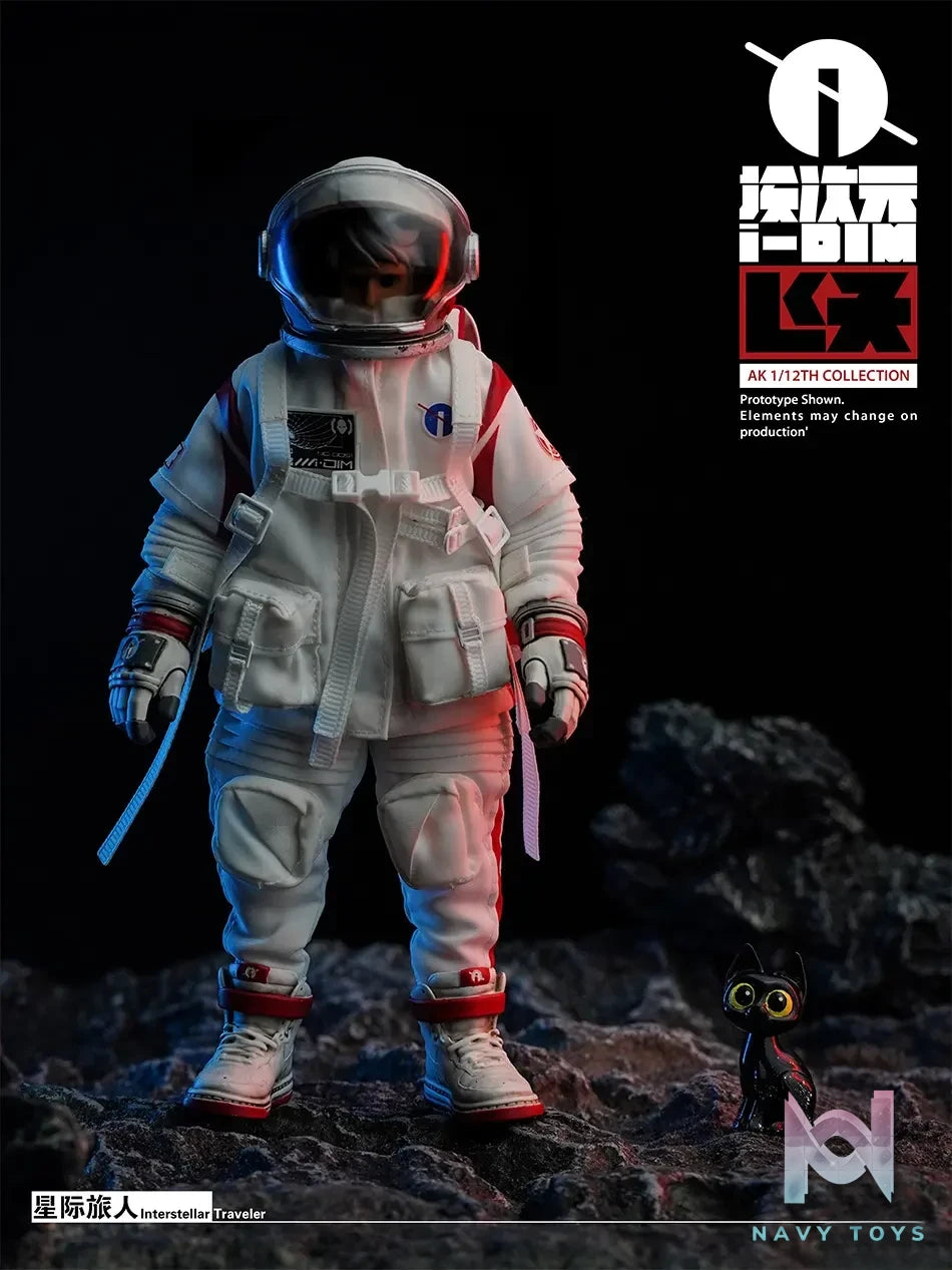I-dimension – Original 1/12 Interstellar Traveler Action Figure Regular Version White IDIM0001 (Licensed)