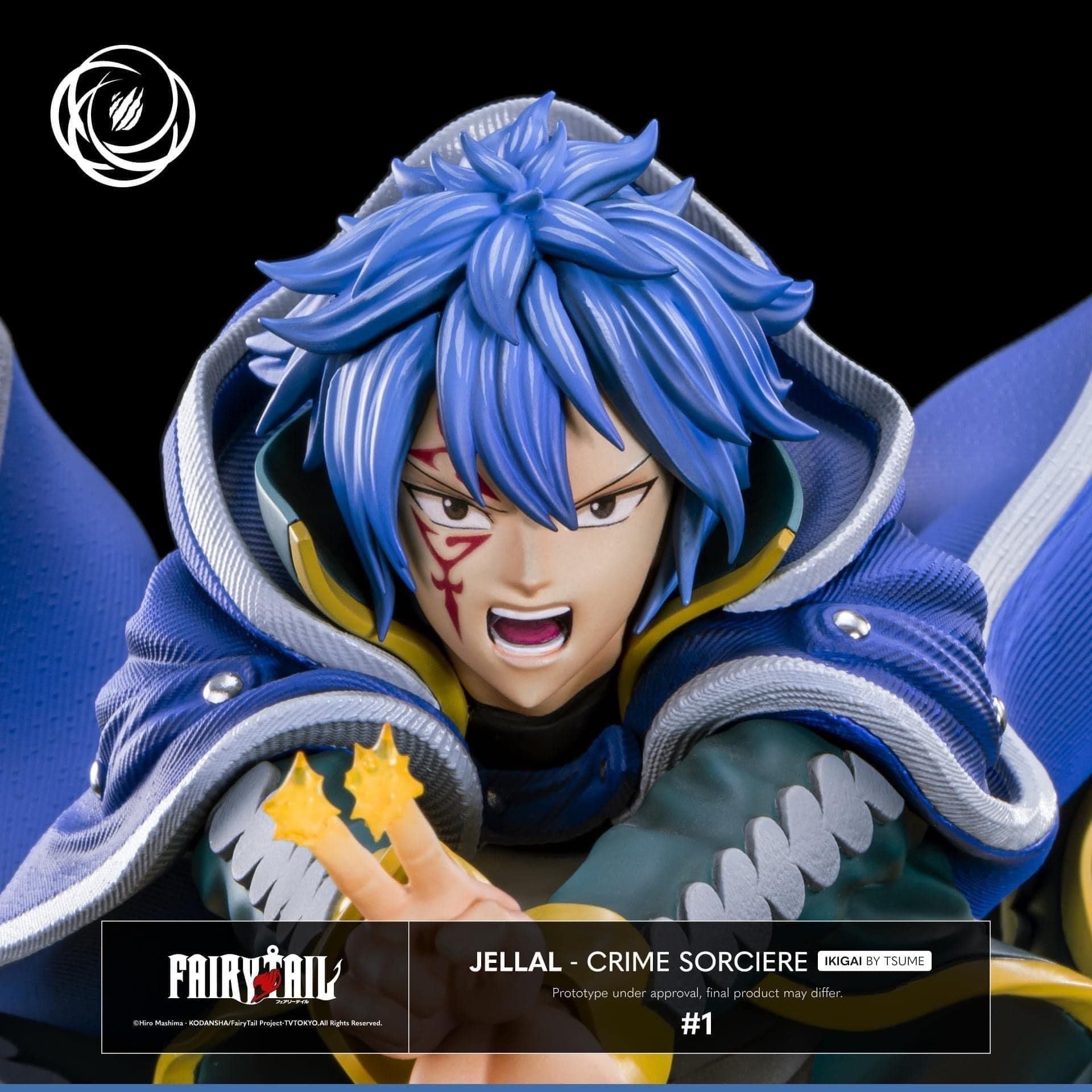 Jellal Fernandez resin statue Tsume Art Studio anime figure