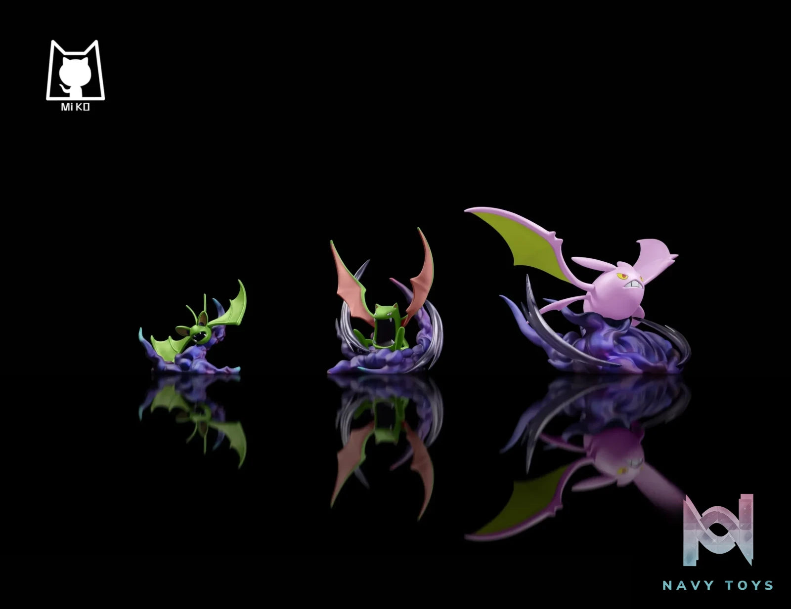Miko Studio – Pokemon Evolution Set #10: Crobat Evolution Set