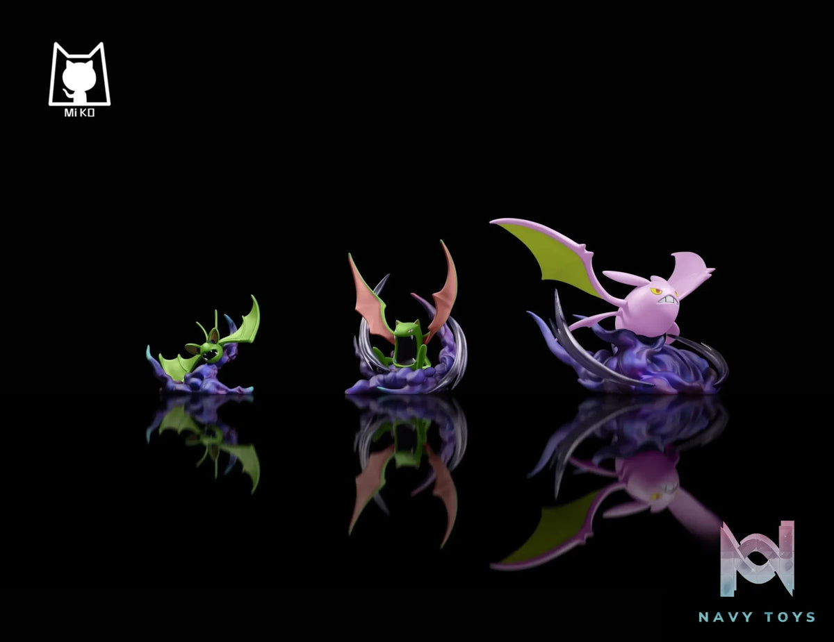 Miko Studio – Pokemon Evolution Set #10: Crobat Evolution Set