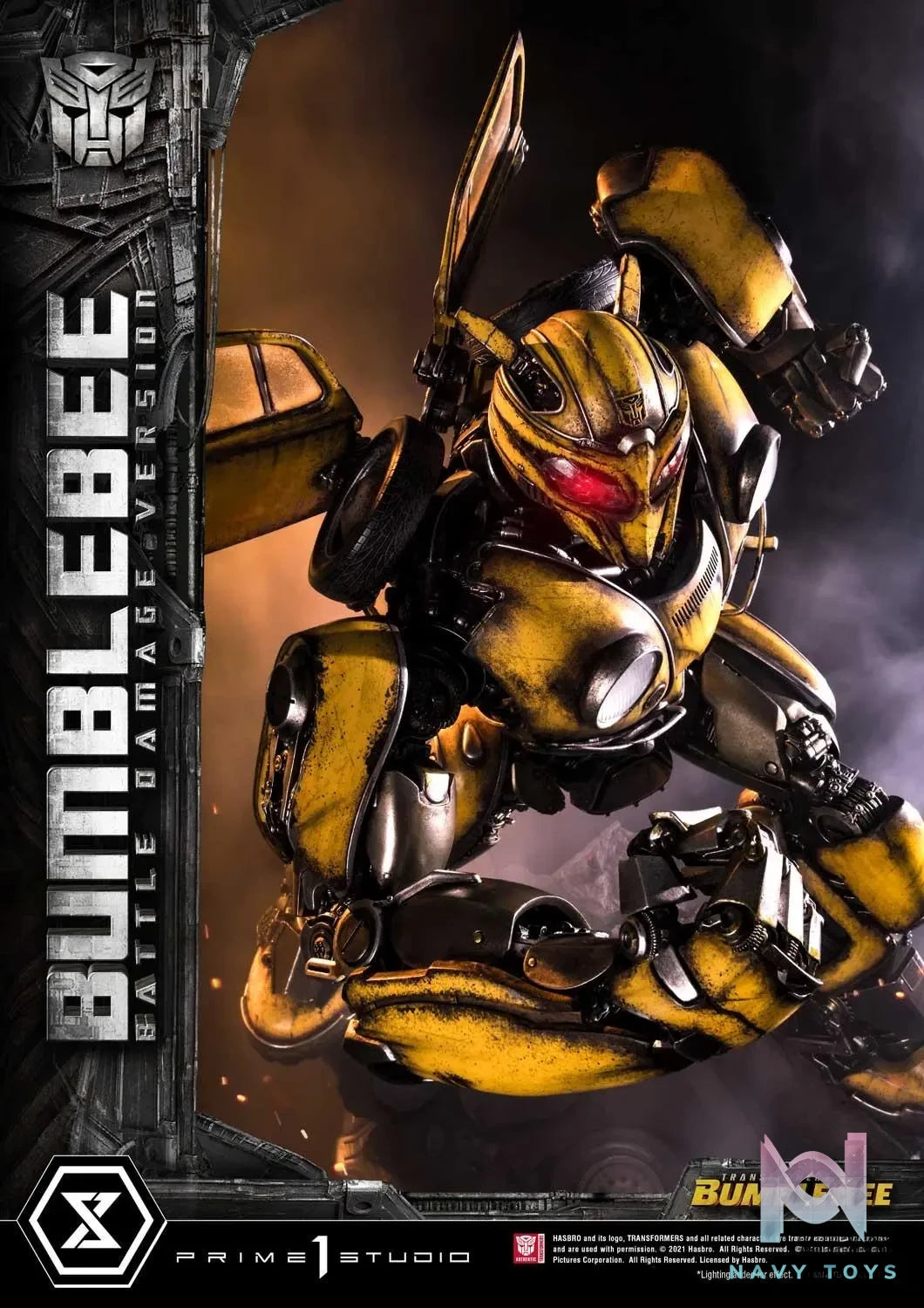 Prime 1 Studio – Museum Masterline Transformers: Bumblebee (Film) Bumblebee MMTFM-24 MMTFM-24EX MMTFM-24BD(Licensed)