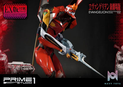 Prime 1 Studio – Ultimate Diorama Masterline Evangelion Production Model-02 UDMEVA-02 UDMEVA-02EX(Licensed)