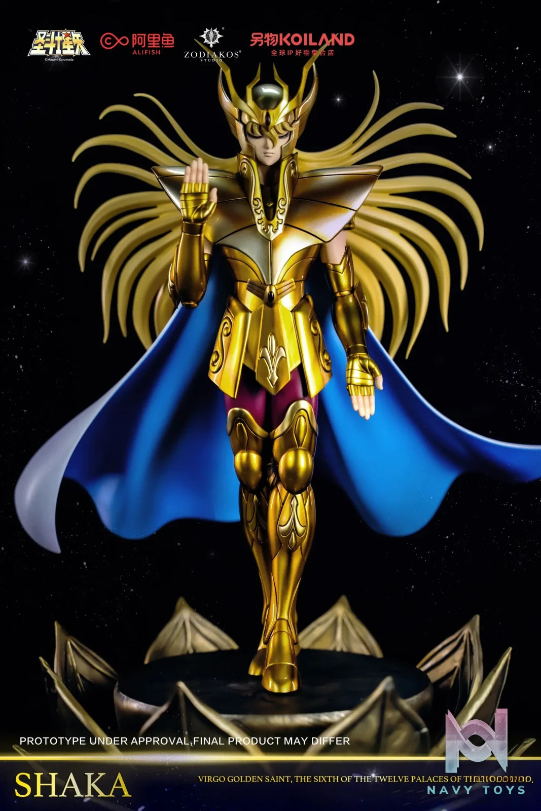 Zodiakos Studio – Saint Seiya Gold Saint – Shaka (version c) (Licensed)