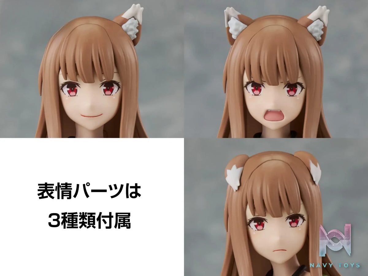 KADOKAWA – KADOKAWA PLASTIC MODEL SERIES Spice and Wolf: MERCHANT MEETS THE WISE WOLF Holo Plastic Model (Licensed)