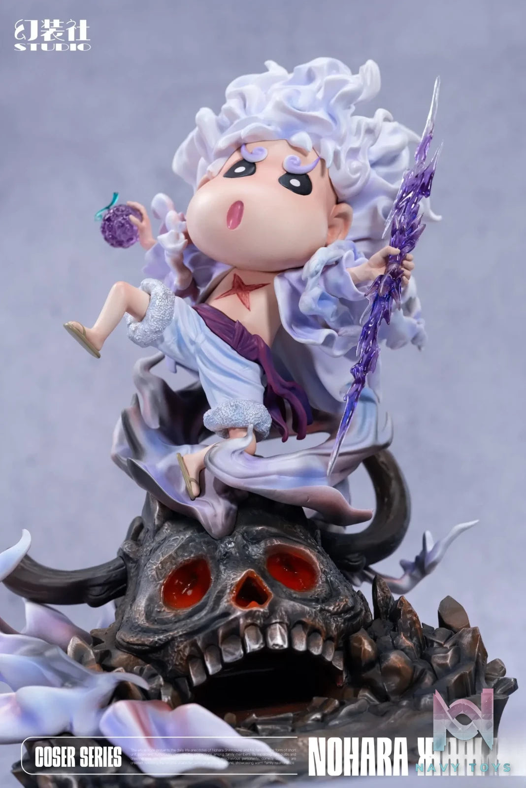 Huan Zhuang She Studio – Crayon Shin-chan cos Nika Luffy