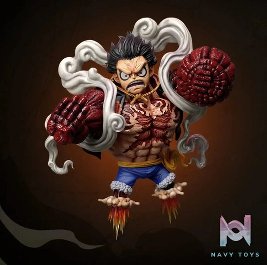 Mds Studio - One Piece Gear fourth Luffy resin statue Navy Toys anime figure