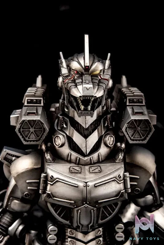 AOSHIMA – ACKS No.GO-02 Godzilla x Mothra x Mechagodzilla Tokyo SOS MFS-3 Type-3 Kiryu [Kai] Plastic Model (Licensed)