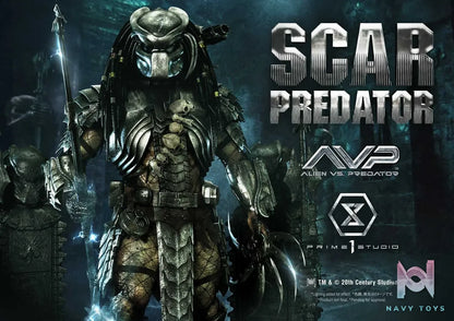 Prime 1 Studio Museum Masterline Alien vs. Predator Scar Predator MMPR-04 MMPR-04DX MMPR-04DXS