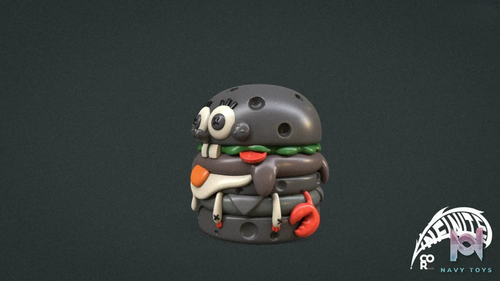 COR Studio – SpongeBob SquarePants Sponge Dark Burger