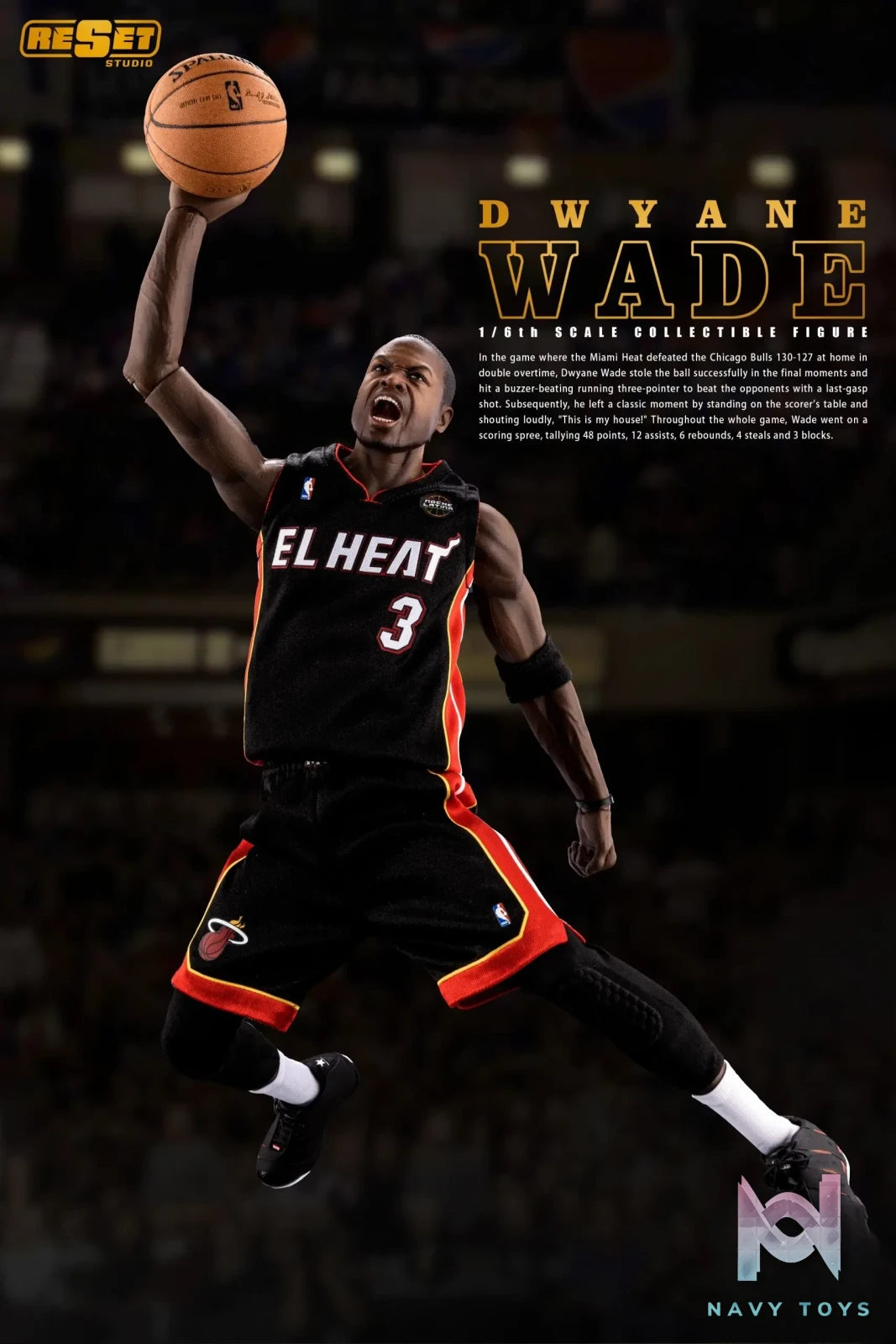 ReSet Studio – NBA Moments Series Miami Heat Dwyane Wade