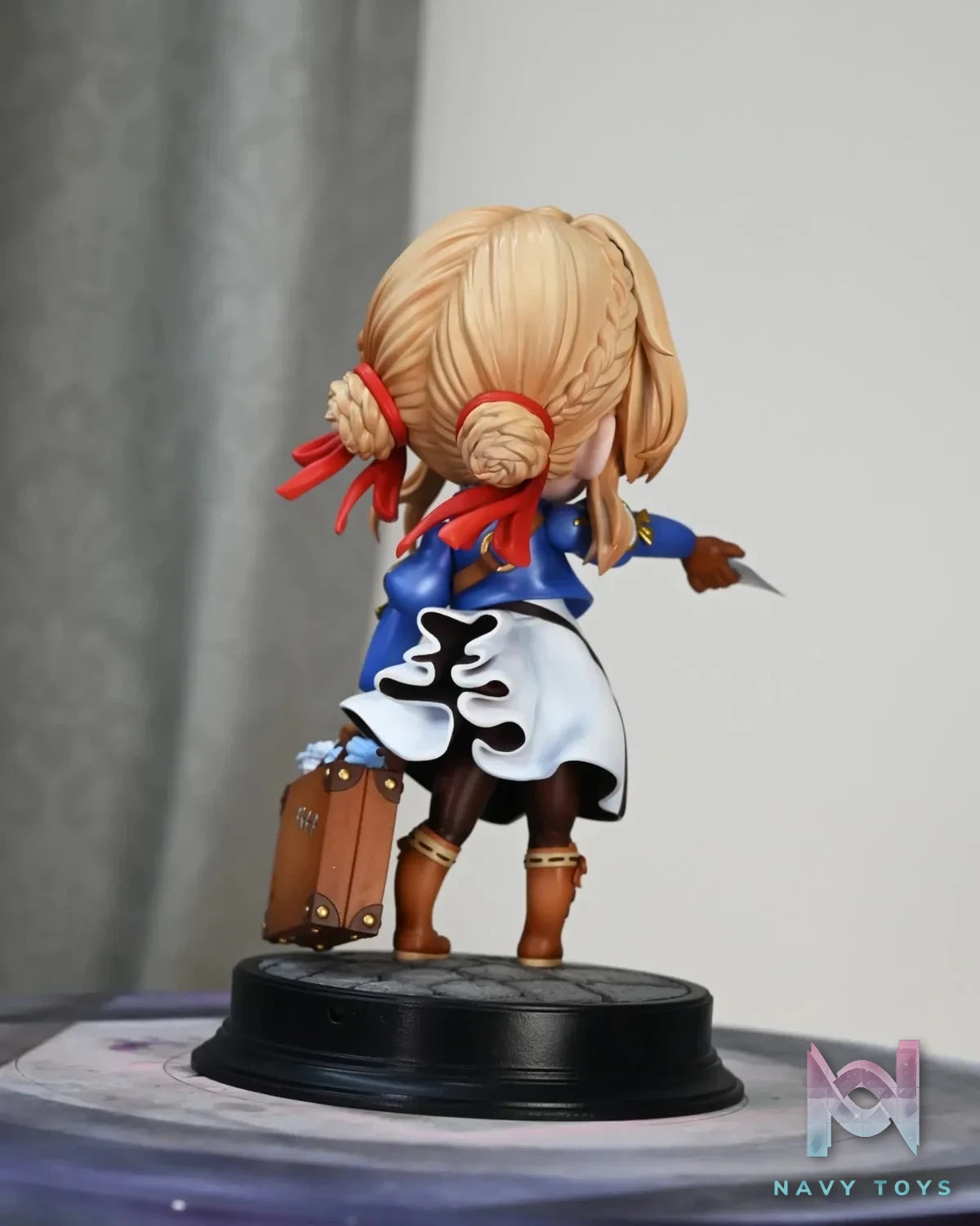 HeRa Studio - Violet Evergarden Chibi Series Violet Evergarden resin statue Navy Toys anime figure