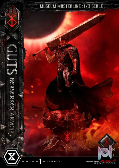 Armor Unleash Edition MMBR-02 MMBR-02DX MMBR-02DXS (Licensed) - Museum Masterline Berserk Guts Berserker - Prime 1 Studio resin statue Navy Toys anime figure