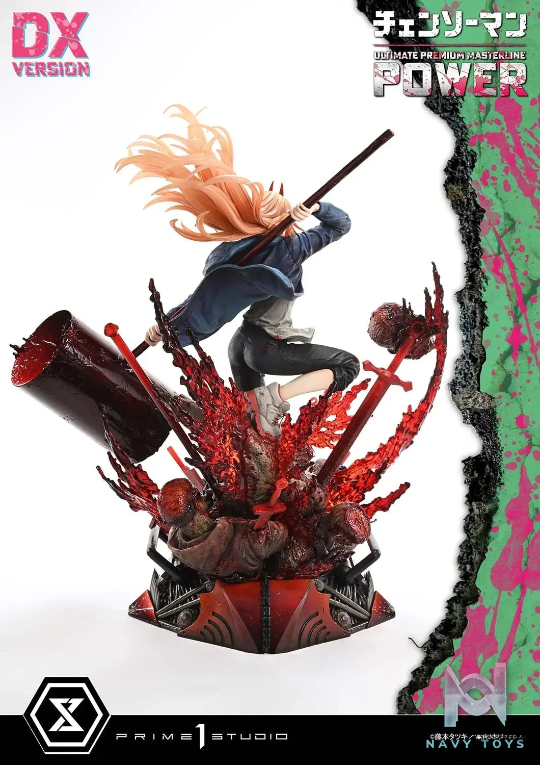 Prime 1 Studio – Ultimate Premium Masterline CHAINSAW MAN POWER UPMCSM-02 UPMCSM-02DX UPMCSM-02DXS (Licensed)