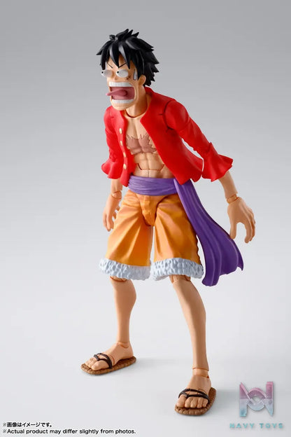 BANDAI SPIRITS – S.H.Figuarts Monkey D. Luffy Onigashima Raid ONE PIECE (Licensed)