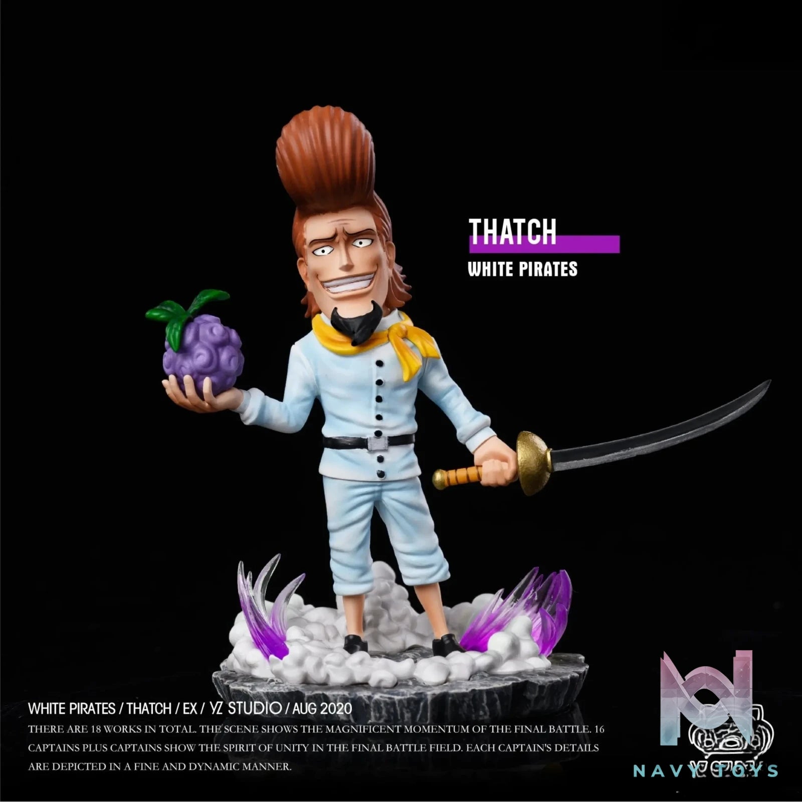 YZ Studio – One Piece White Pirates – Thatch
