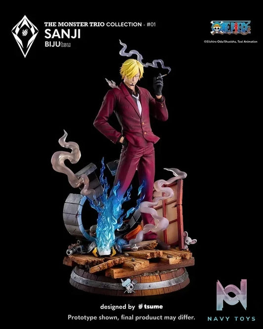 Tsume Studio - One Piece Sanji BIJUtsu (Licensed) resin statue Navy Toys anime figure