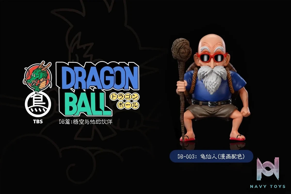 ToyBirds Studio - Dragon Ball Goku Partner DB - 003 Master Roshi resin statue Navy Toys anime figure