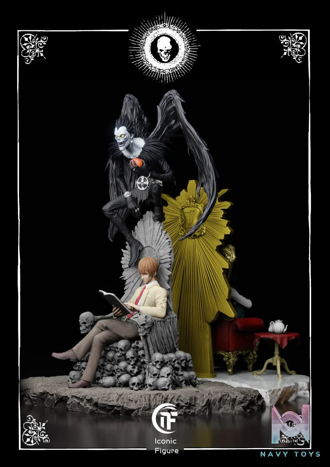 Iconic Figure Studio – Death Note Duel between Geniuses Light Yagami & L