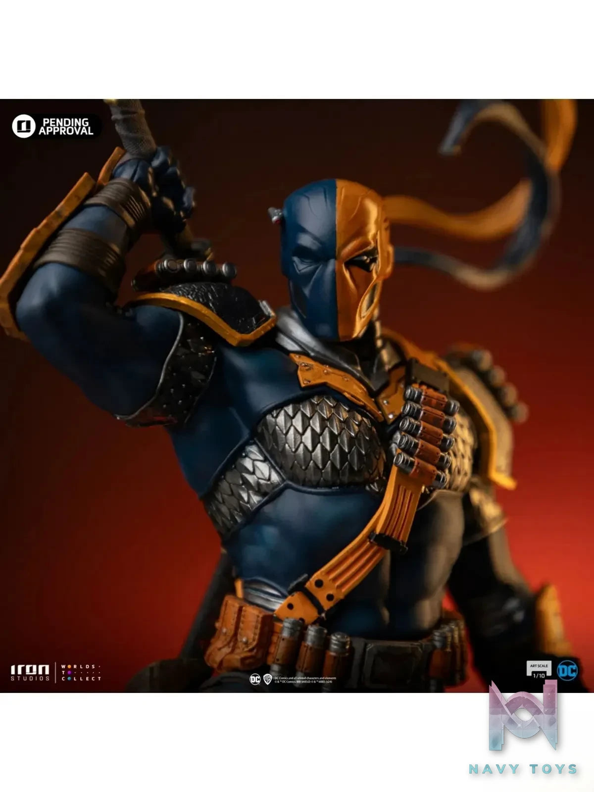 Iron Studio – DC Statue Deathstroke DC Comics Series 9 Art Scale 1/10 DCCDCG118225-10 (Licensed)