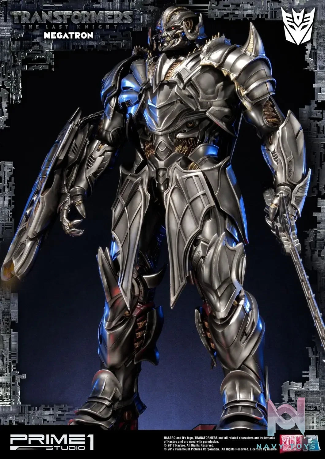 Prime 1 Studio – Museum Masterline Transformers: The Last Knight (Film) Megatron MMTFM-17 MMTFM-17EX(Licensed)