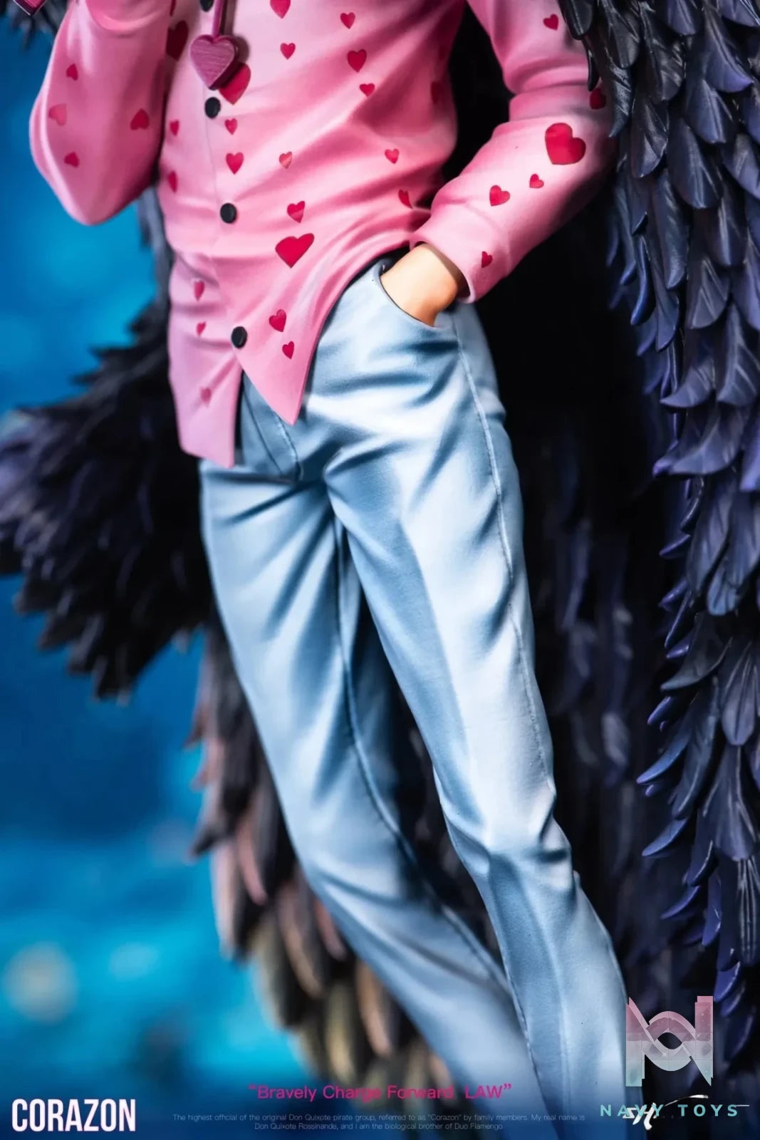 Shimmer Studio - One Piece 1 Donquixote Rosinante resin statue Navy Toys anime figure