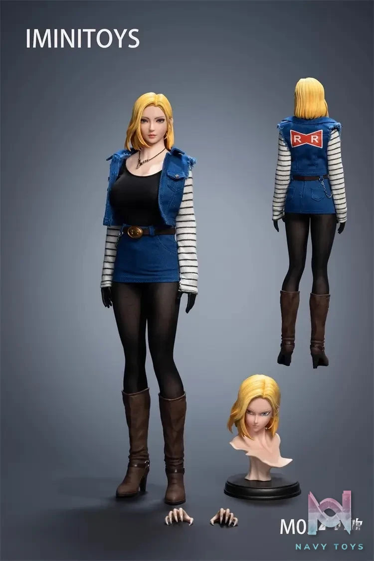Iminitoys – Dragon Ball M024 1/6 Android 18 clothing accessories package