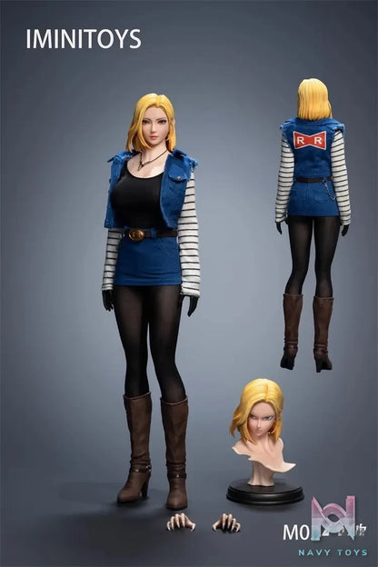 Iminitoys – Dragon Ball M024 1/6 Android 18 clothing accessories package