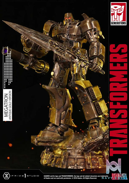 Prime 1 Studio – Premium Masterline Transformers: Generation 1 Megatron PMTF-02 PMTF-02EX PMTF-02AG PMTF-02GL(Licensed)