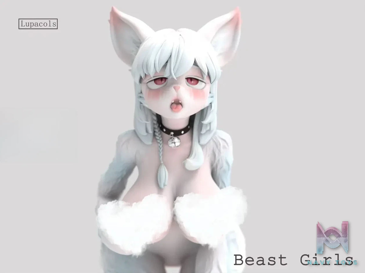 Lupacols Studio – Furry Kemono Musume Series Pink X White Kemono Musume (Licensed)