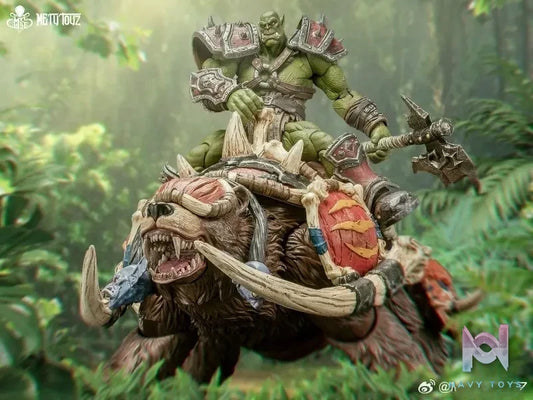 METYTOYZ – World of Warcraft War Armor Giant Bear Series Mount Model (Licensed)