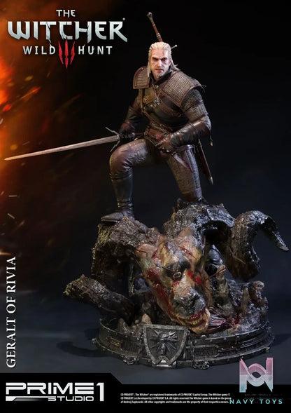 Prime 1 Studio – Premium Masterline The Witcher 3: Wild Hunt Geralt of Rivia PMW3-01 PMW3-01EX (Licensed)