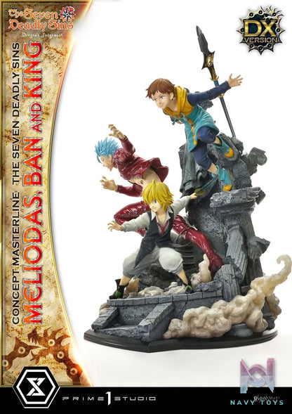 Prime 1 Studio – Concept Masterline The Seven Deadly Sins Meliodas, Ban and King CMNTZ-01 CMNTZ-01DXS (Licensed)