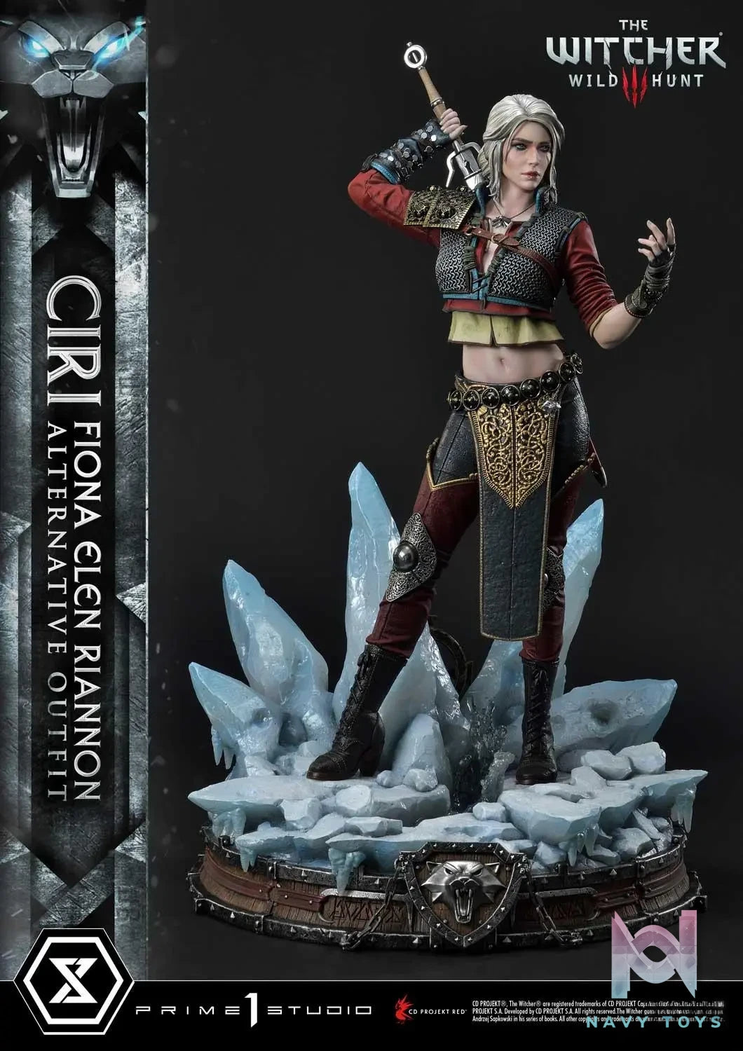 Prime 1 Studio – Premium Masterline The Witcher 3: Wild Hunt Ciri Fiona Elen Riannon Alternative Outfit PMW3-10 PMW3-10DX PMW3-10DXS(Licensed)