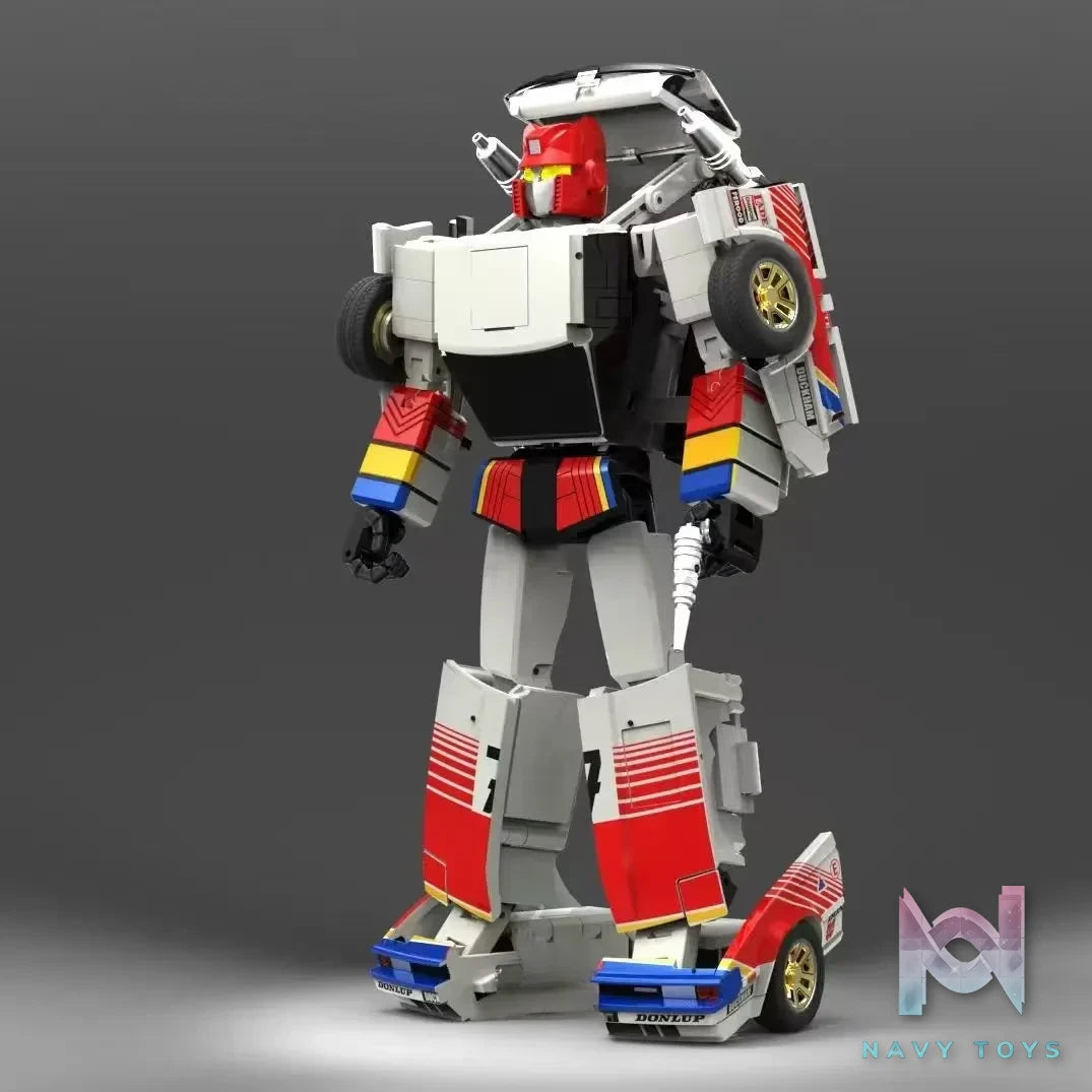 X-Transbots Studio – Yaguchi Omnibot Downshift MX-24R Racer Type Limited Version x MX-24D Diamond Limited Version Transformers