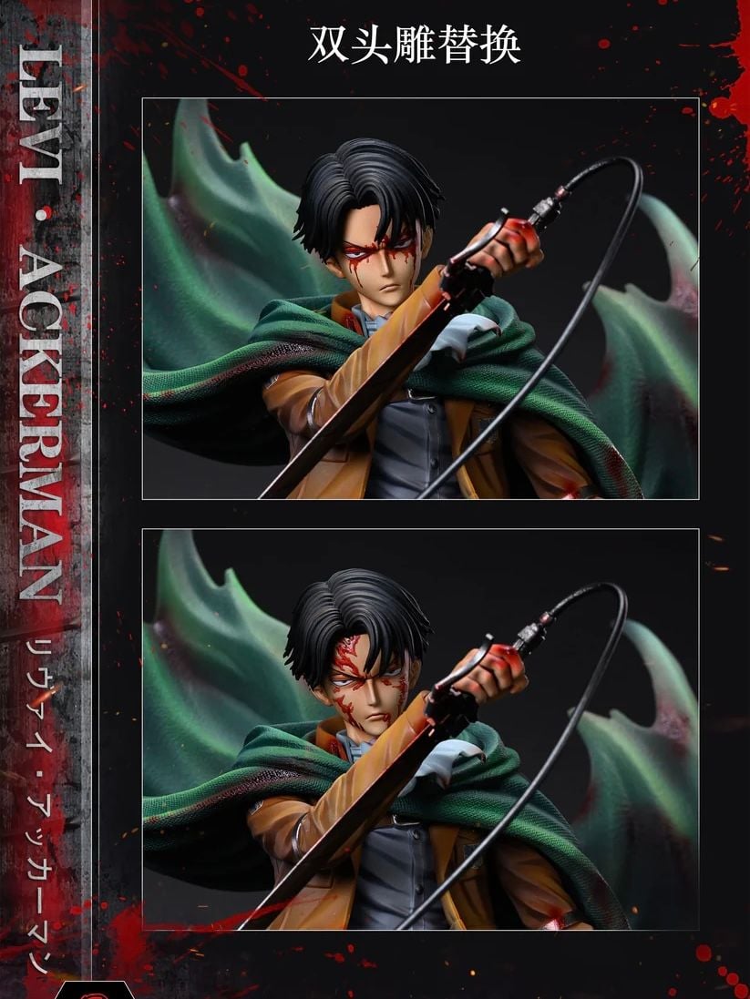 Levi Ackerman 2.0 - Attack On Titan - LC Studio resin statue lc Studio anime figure