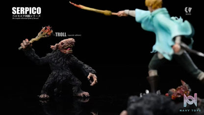 Encyclopedia Series #3 Serpico's Battle with the Beast of the Eclipse Berserk - BIHS Studio resin statue Navy Toys anime figure