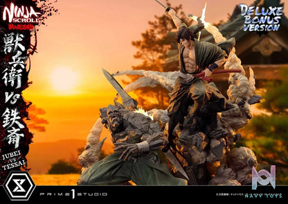 Prime 1 Studio – Ultimate Premium Masterline Ninja Scroll Jube versus Tessai UPMNS-01 UPMNS-01DX UPMNS-01DXS (Licensed)