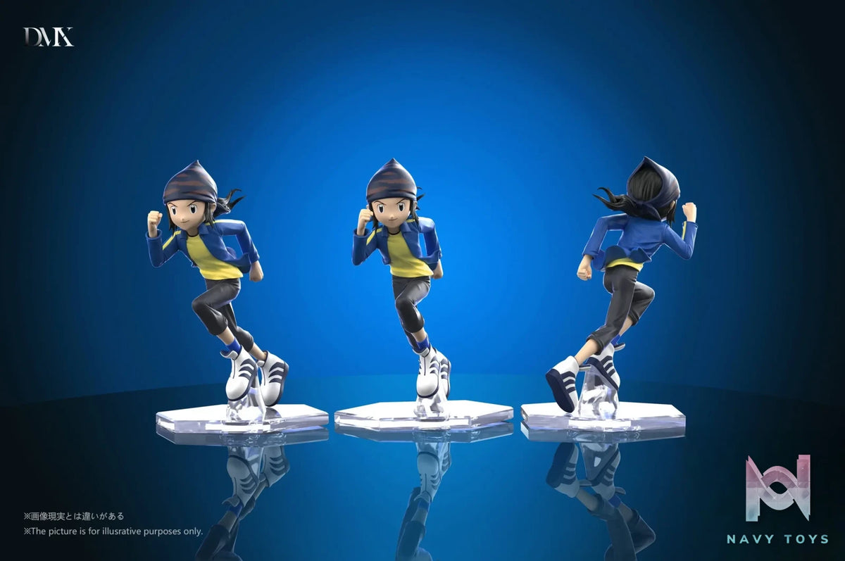 DMX Studio – Digimon Frontier Protagonists Running Set