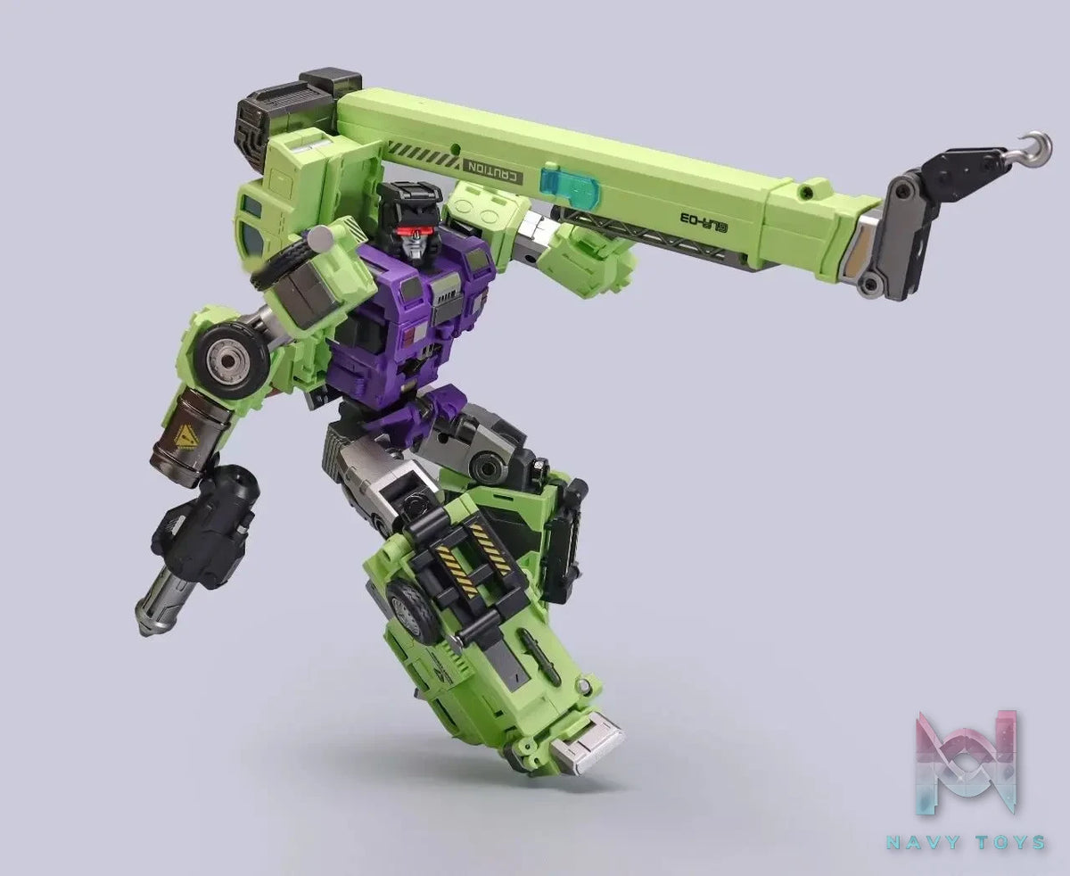 Ji Xie Ru Qin Studio – GLA Giant Legion 03+04 Crane Trailer Set (Licensed)
